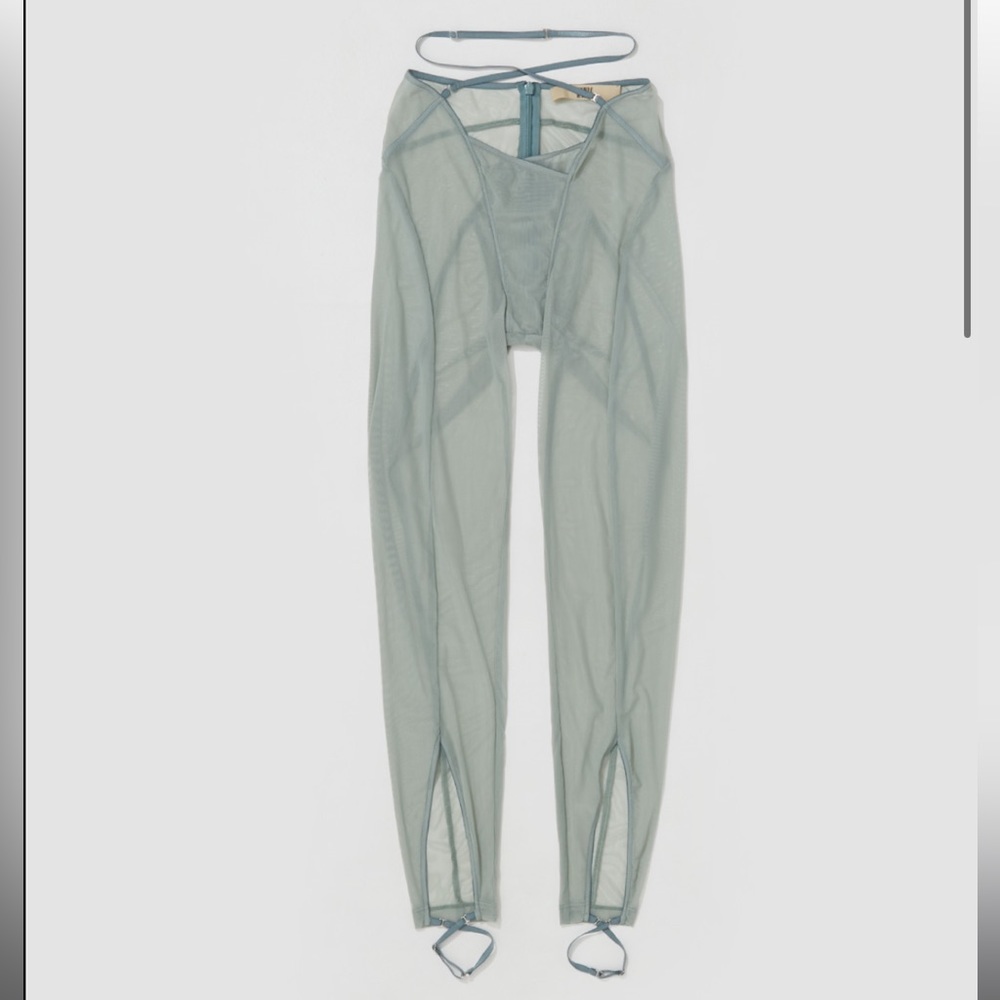 NEW Knwls green celest leggings size S - Picture 5 of 6